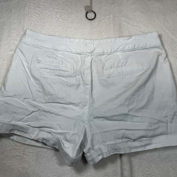 Joe Fresh Shorts Womens Size 10 White Embroidered Denim Embroidered Summer - Picture 9 of 9